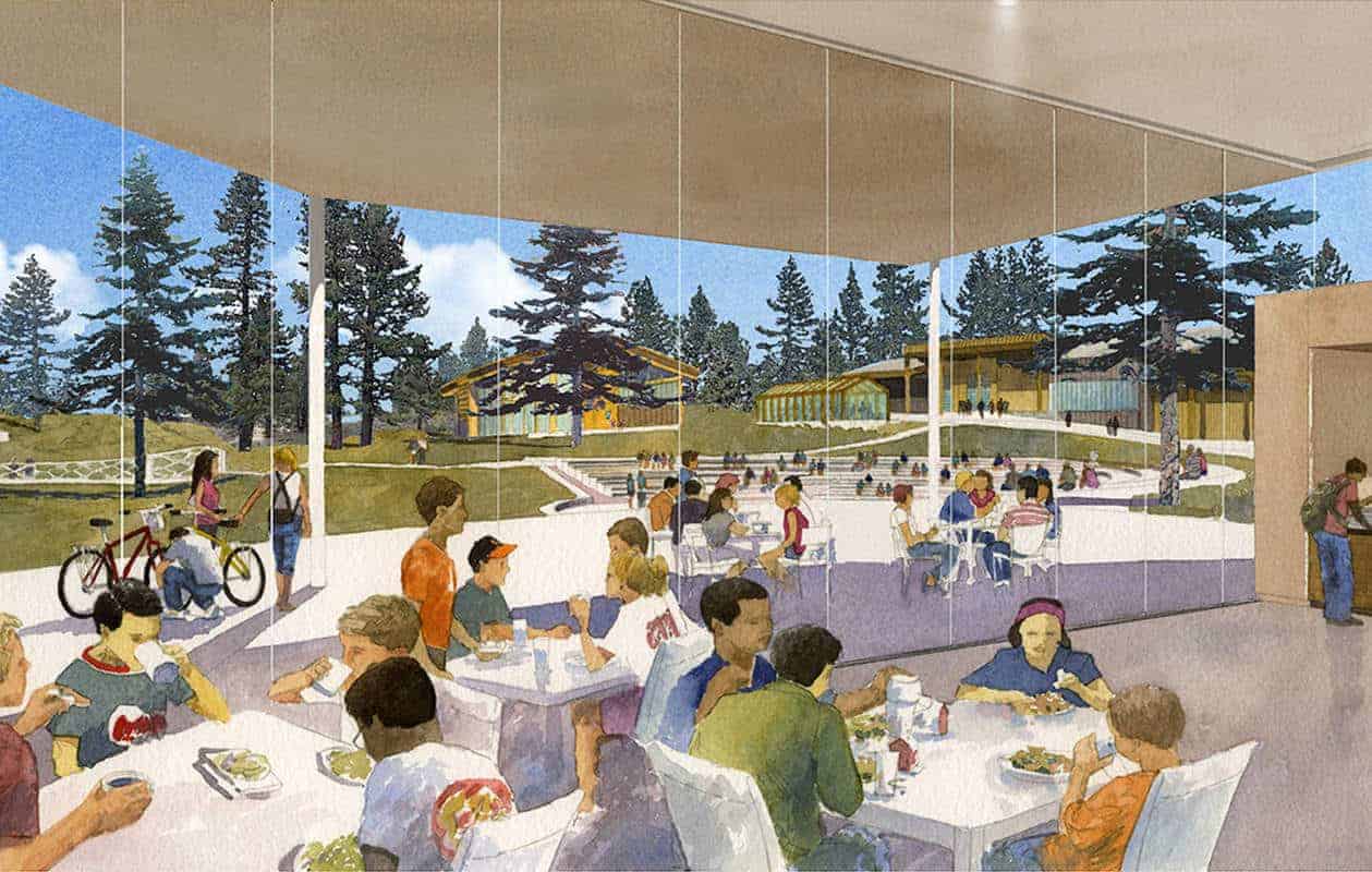 artists rendition of the new cmapus