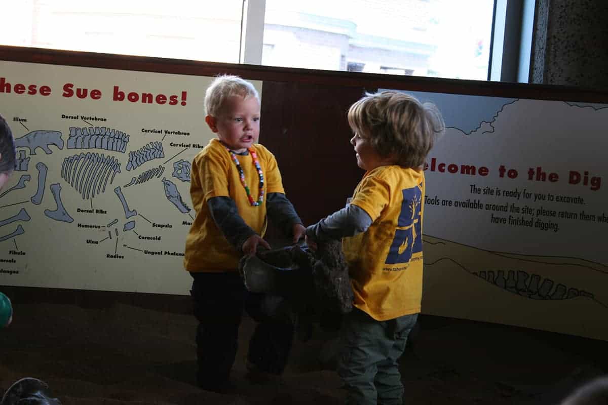 pre-k kids inside the discorvery museum